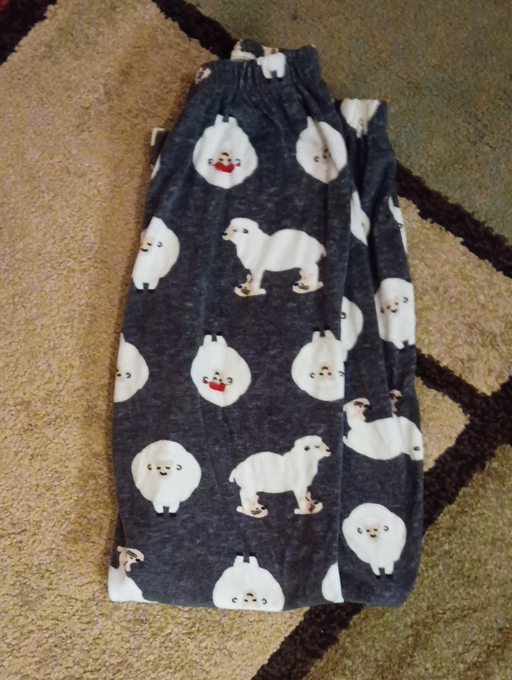 Sonoma Sheep Print Pajama Pants Size Large
